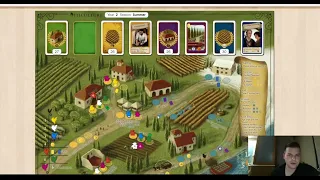 Jamey Stegmaier plays Viticulture | Unique Strategy!