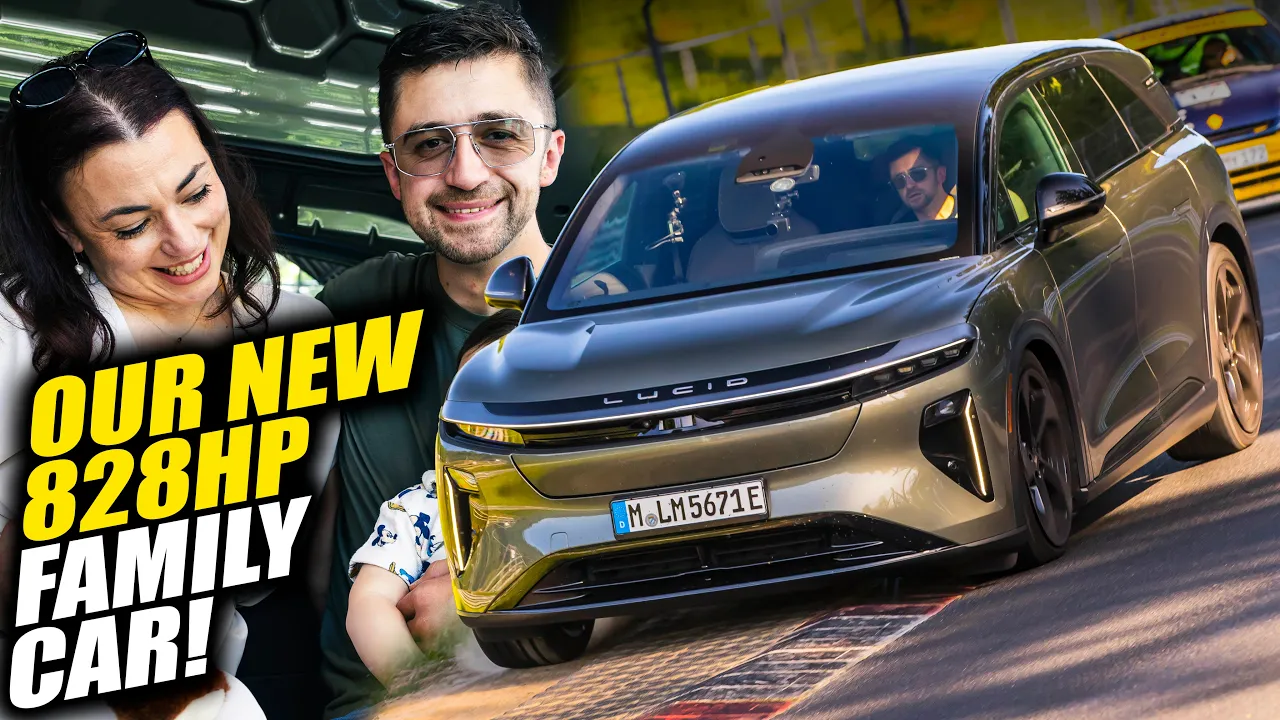 Lucid Gravity on the Nürburgring: Our New Daily!
