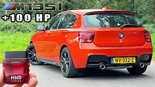 TUNING a MANUAL BMW M135i to STAGE 2 with my iPhone on the AUTOBAHN!