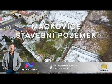 Prodej stavebního pozemku 1 522 m², Mackovice - youtube