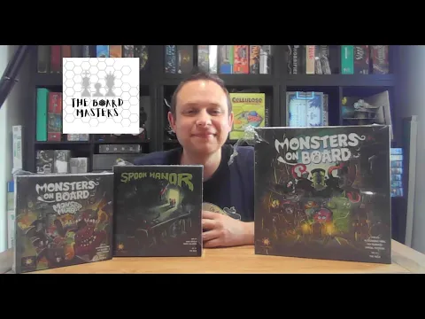 Unboxing Monsters on Board, Monster Mixer and Spook Manor! Welcome to the Monster Mash!
