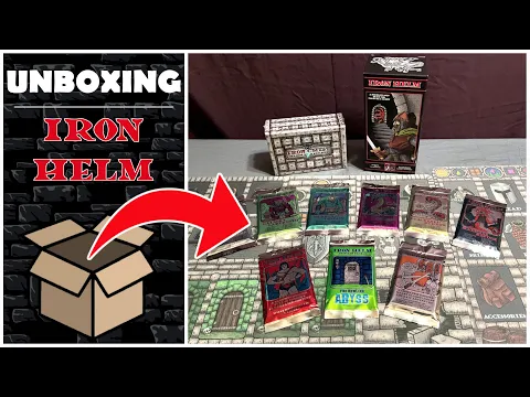 Unboxing Iron Helm - an EPIC solo dungeon crawler!