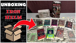 Unboxing Iron Helm - an EPIC solo dungeon crawler!