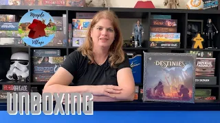 Destinies Board Game Unboxing