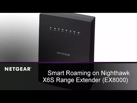 Video zu Netgear Nighthawk X6S WLAN Repeater (EX8000)