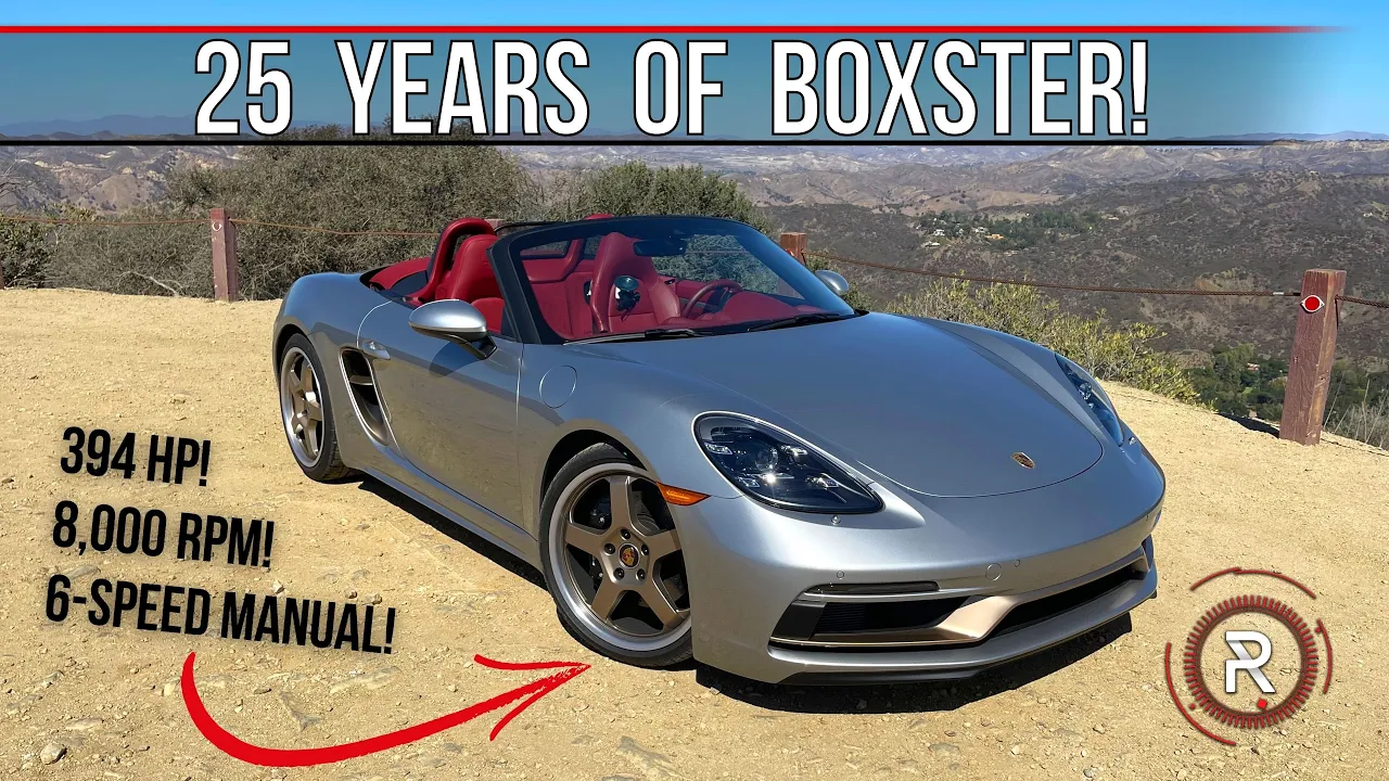 The 2021 Porsche Boxster 25 Is An Homage To Stuttgart’s Mid-Engine Roadster