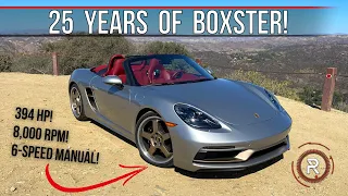 The 2021 Porsche Boxster 25 Is An Homage To Stuttgart’s Mid-Engine Roadster