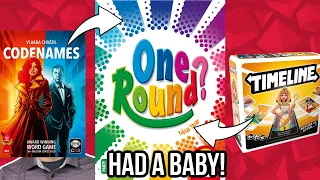 One Round - Cooperative Word Association Game Review - Codenames & Timeline Had a Baby!