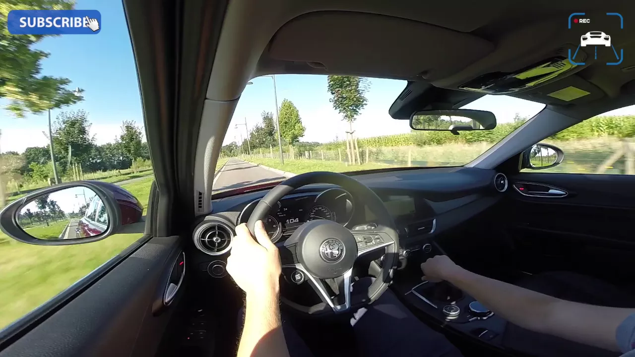 Alfa Romeo Giulia Test Drive OnBoard - 2.2 Diesel 180 HP