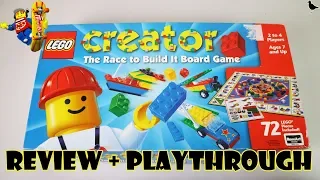Lego Creator Board Game Review & Playthrough | Board Game Night
