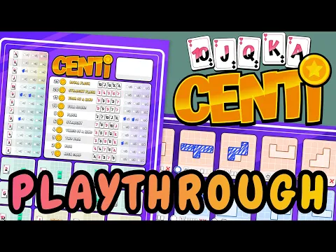 Centi Print and Play Game Full Teach & Playthrough