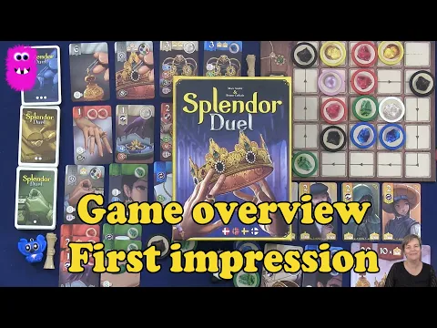 Splendor Duel, Game overview & First impression - Review