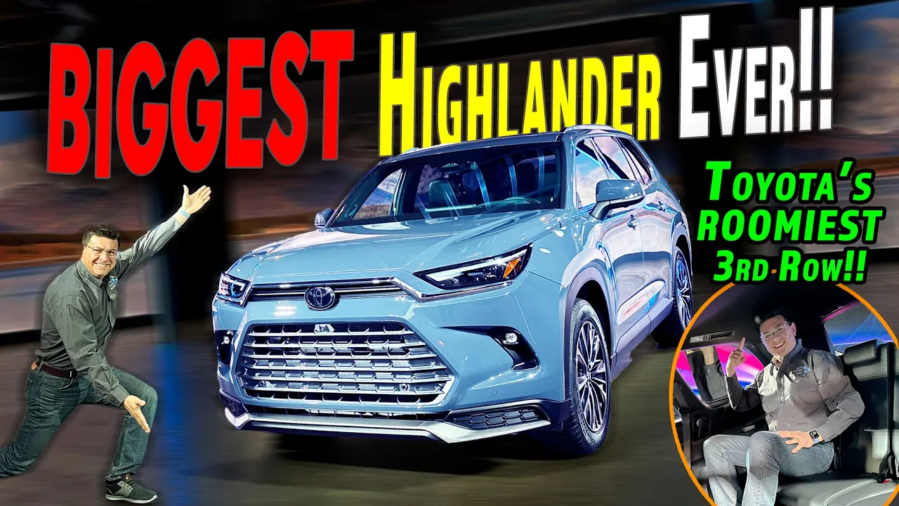Toyota's Grand Highlander Is Here At Last! | 2024 Grand Highlander In Person!