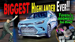 Toyota's Grand Highlander Is Here At Last! | 2024 Grand Highlander In Person!