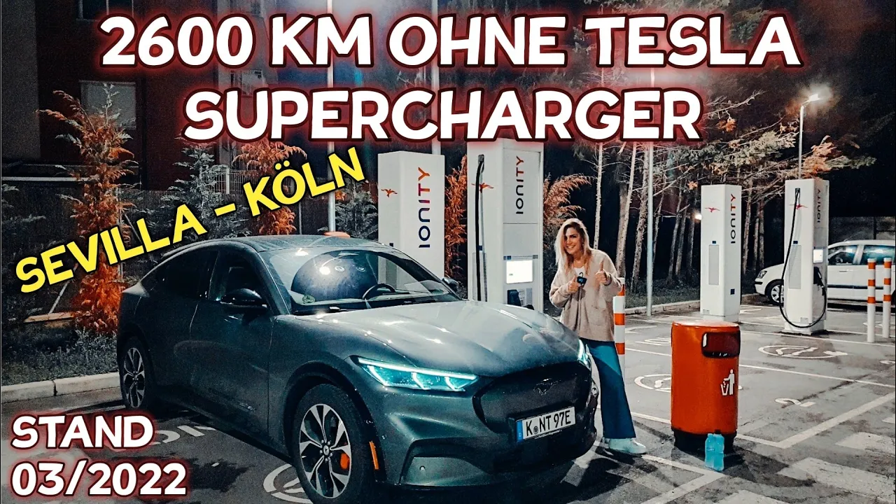 Im Elektroauto über Ronda in Spanien nach Köln. 2600 km im Ford Mustang MachE