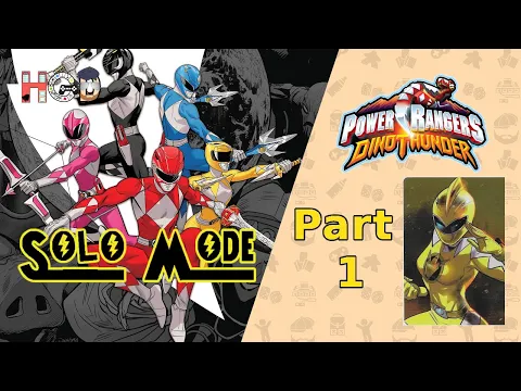 Dino Thunder – Part 1 – Side-B Assault Solo Mode – Power Rangers Heroes of the Grid