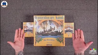 UNBOXING ORANIENBURGER KANAL + Expansions - Board Game - #indabox