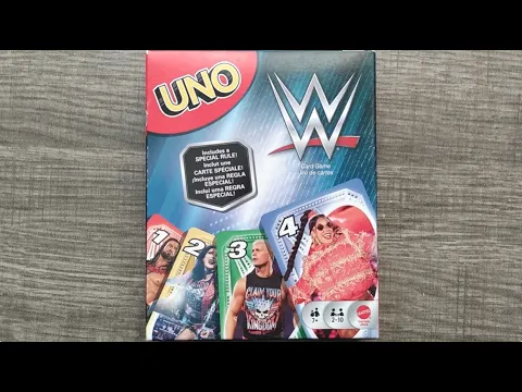 UNO WWE Card Game
