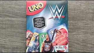 UNO WWE Card Game