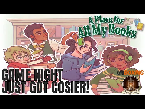 The Coziest Game of 2025? | A Place for All My Books (Deluxe Edition) Unboxing