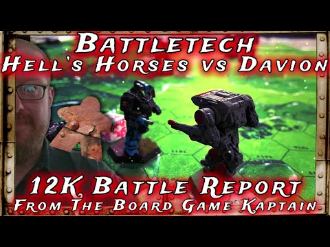 Battletech Battle Report Hell's Horses vs Davion 12K