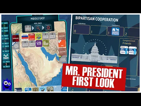 Mr. President - PC Version Demo First Look - You Are the President! | GMT Games