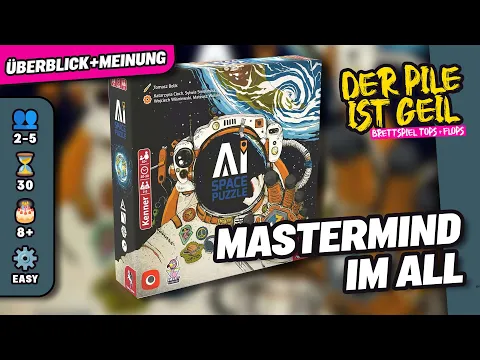 A.I. SPACE PUZZLE - Pegasus Spiele - Brettspiel - Der Pile ist geil