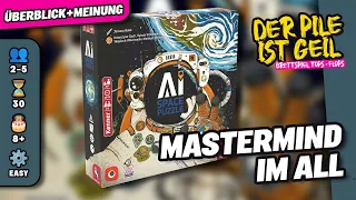 A.I. SPACE PUZZLE - Pegasus Spiele - Brettspiel - Der Pile ist geil