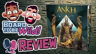 Board to be Wild Reviews: Ankh | Boardgame of Rival Gods of Egypt