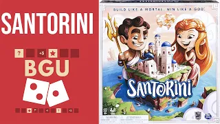 Santorini Board Game Unboxing