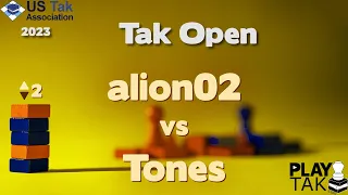 alion02 vs Tones - 2023 Tak Open - Game 2 - Tones Self-Commentary Live
