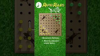 Ancestor of Halma and Chinese Checkers, Grasshopper was developed in the early 1800s in England.