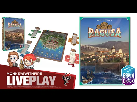 RAGUSA - BRAINCRACK GAMES | BOARD GAME LIVE PLAY |