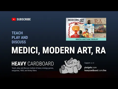 Ra 5p Teaching, Play-through, & Round table by Heavy Cardboard