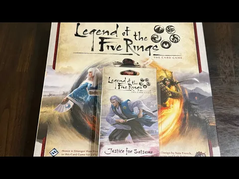 Kilroy’s Vault - L5R: Justice for Satsume Dynasty Pack (FFG) - Inheritance Cycle