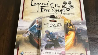 Kilroy’s Vault - L5R: Justice for Satsume Dynasty Pack (FFG) - Inheritance Cycle