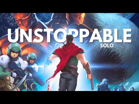 Unstoppable| Solo Board Game Tutorial and Playthrough