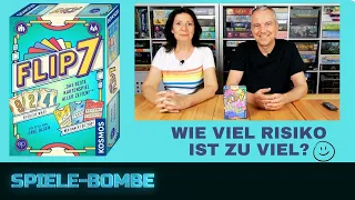 Flip 7: Wie viel Risiko ist zu viel? Das Kartenspiel, das dich herausfordert! | Spiele-Bombe