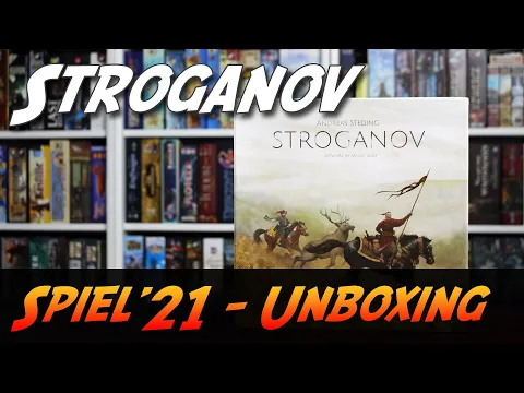 Stroganov - Brettspiel Unboxing (Game Brewer)
