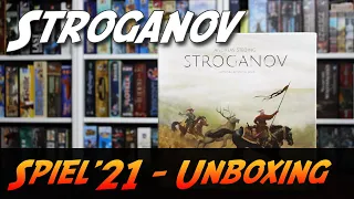 Stroganov - Brettspiel Unboxing (Game Brewer)