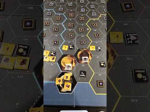 Space Empires 4X Solo game 1st Economic Phase #spaceempires4x #gmtgames #gmt #boardgames
