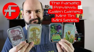 The Fanatic Previews: Galen's Games Mint Tin Mini Series, a quartet of varied pocket games