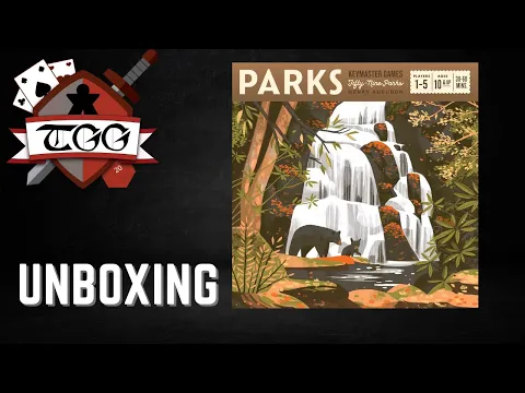 Parks Board Game Unboxing