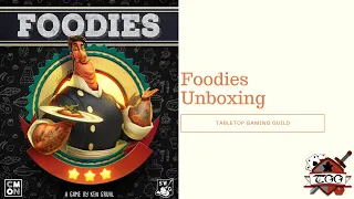 Foodies Board Game Unboxing