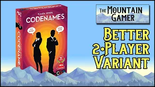 Codenames Better 2-player variant • How to play!【ツ】Amazing word game for two players!