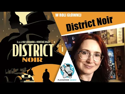 DISTRICT NOIR | Pandasaurus Games | Fabryka czekolady | Nasza Księgarnia