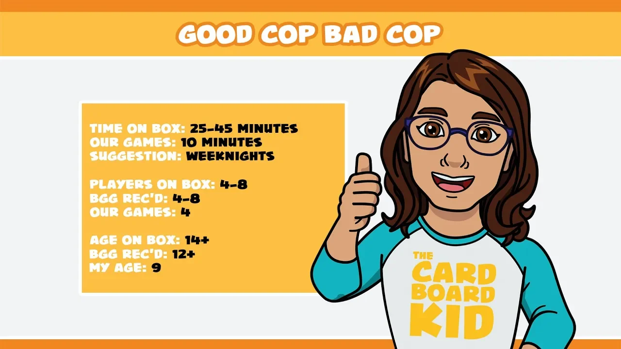 The Cardboard Kid - 138: Good Cop, Bad Cop