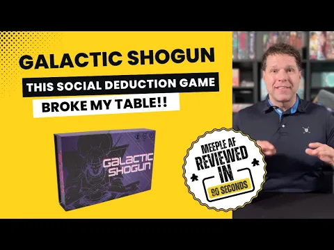 Galactic Shogun Review - The social deduction game that does not care if you can lie