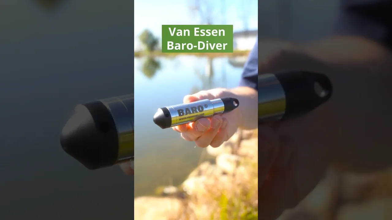 Measure atmospheric pressure for YEARS with the robust Van Essen Baro-Diver