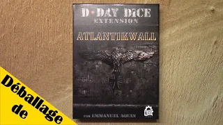 Déballage de D-Day Dice: Atlantikwall